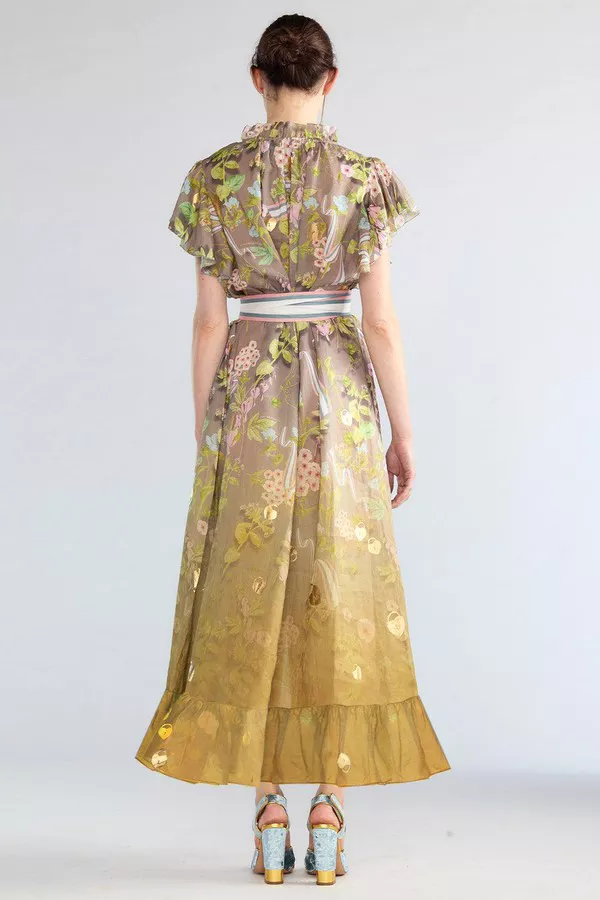 ◆送料・関税無料◆CYNTHIA ROWLEY レーストリムカフタンワンピ Dawn Dress by Cynthia Rowley at THE MILE