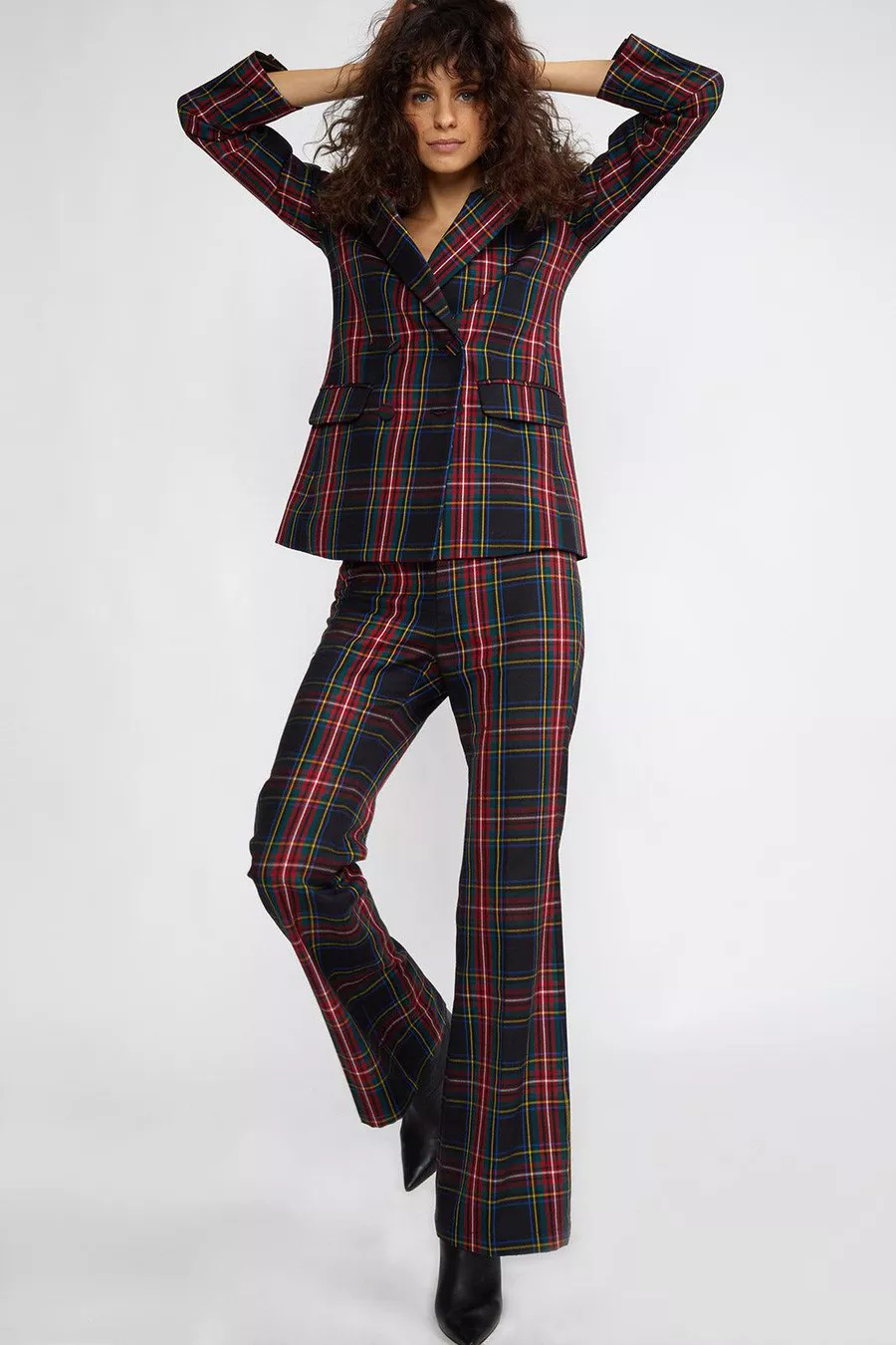 cynthia rowley plaid pants