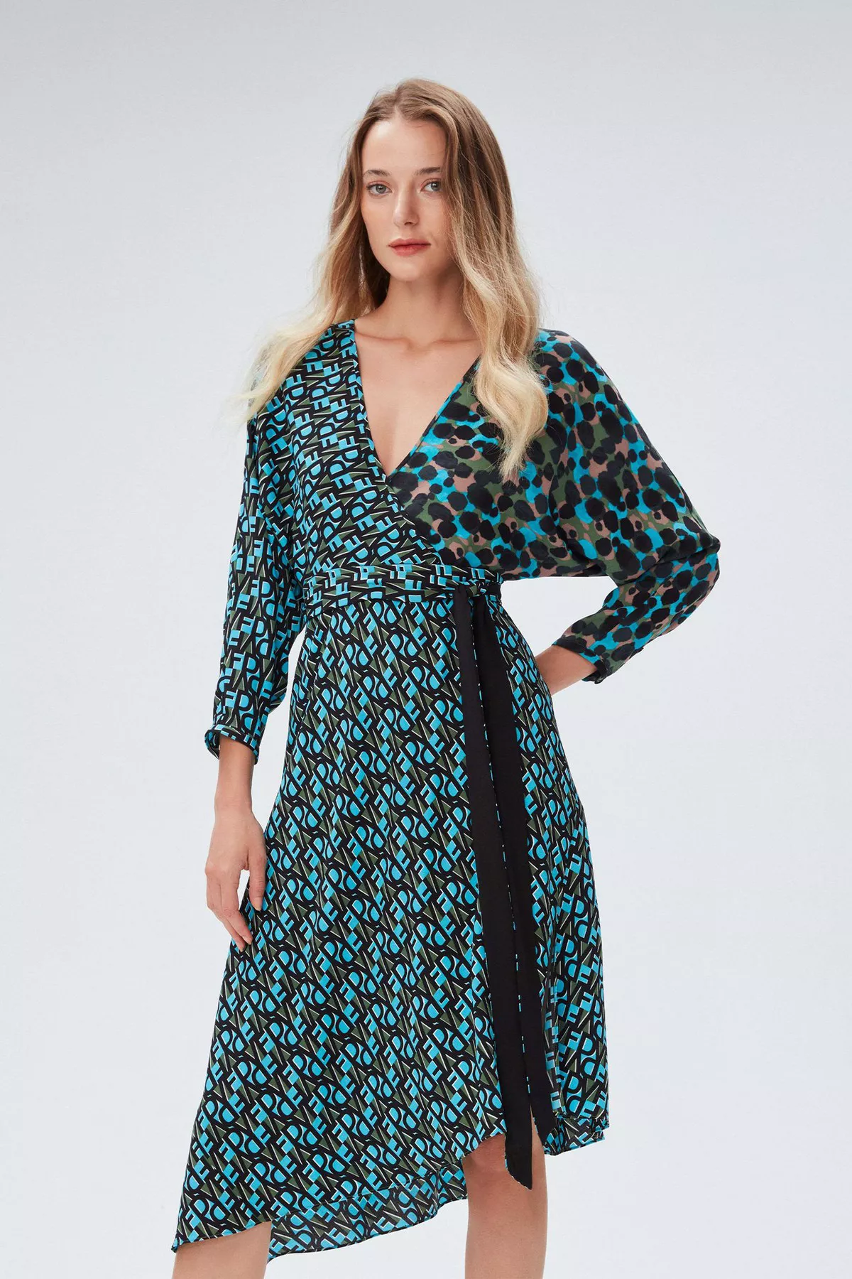 dvf eloise midi dress Eloise Faux Wrap Midi Dress  Diane von Furstenberg HongKong