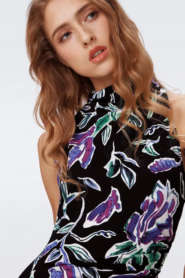 DIANE von FURSTENBERG LIBBY ドレス Diane von Furstenberg Libby Velvet Dress - ShopStyle