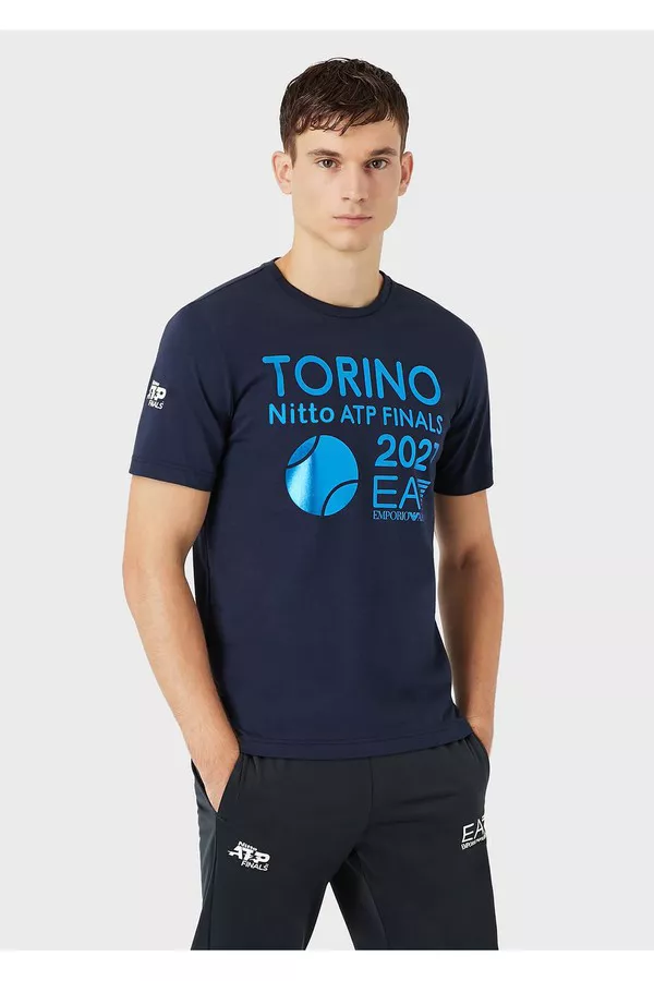 Nitto Atp Finals Men's T-Shirt With Logo by EA7 Men at THE MILE