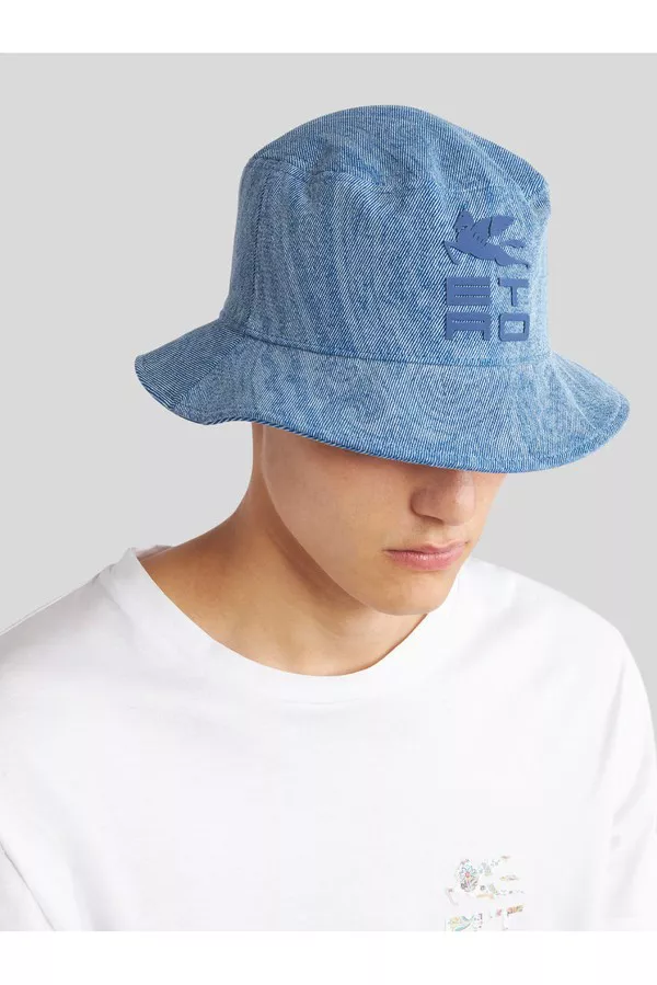HUMAN MADE PAISLEY BUCKET HAT WHITE M