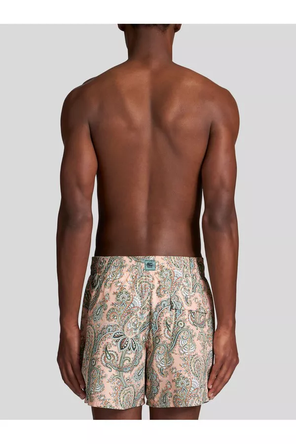 ショートパンツ Etro Paisley Print Shorts ETRO paisley-print Shorts | Green | FARFETCH