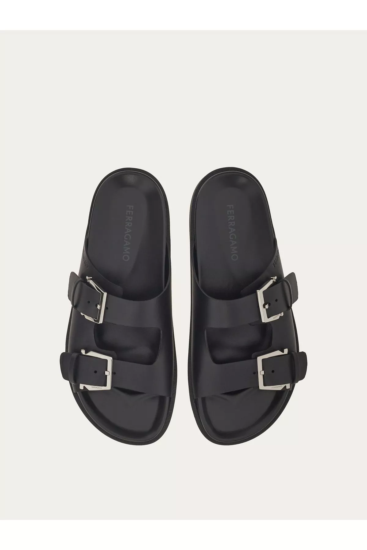 【関税&送料込】Ferragamo Double-Strap Sandal Two-strap sandal - Men | Ferragamo