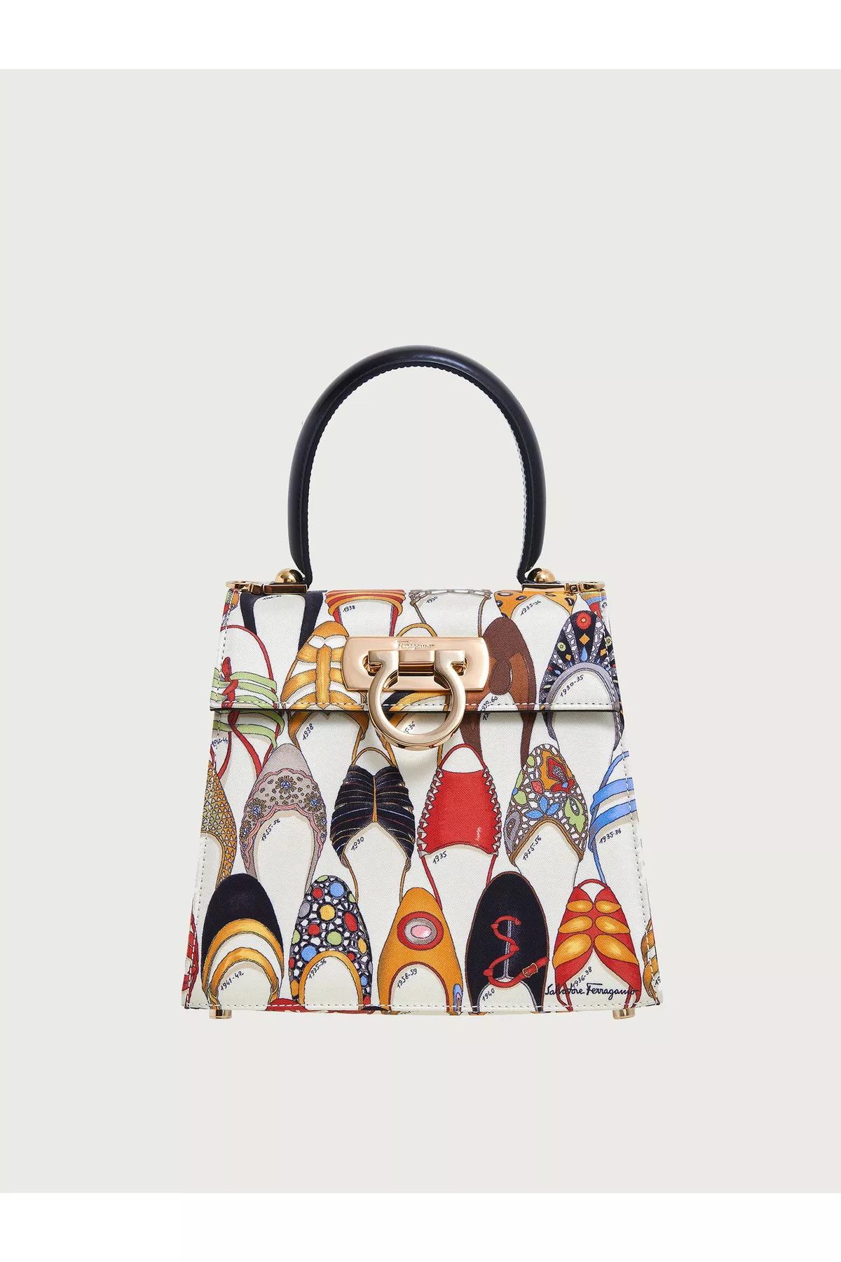 Tシャツ・カットソー FERRAGAMO TOP HANDLE BAGS Iconic Top Handle (S) - Women | Ferragamo