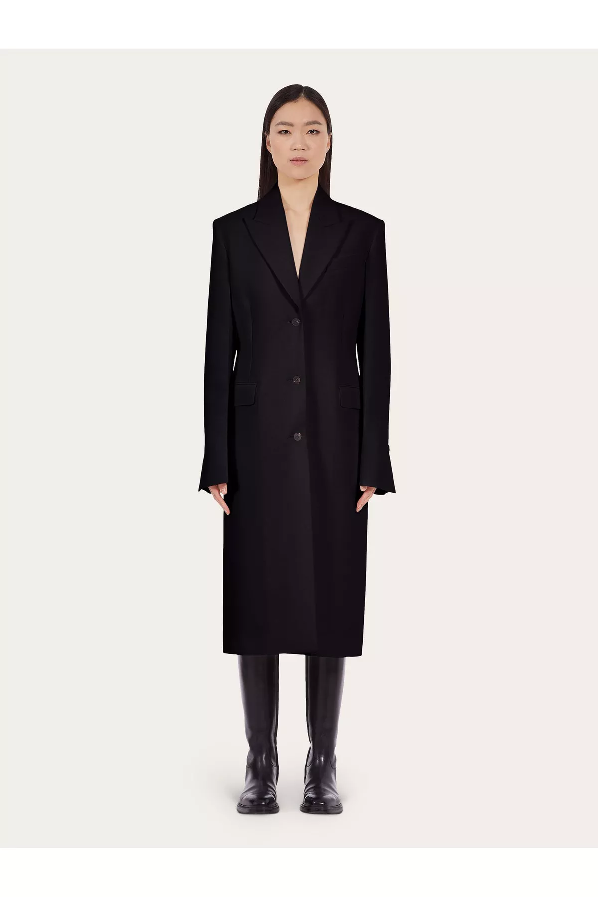 Single Breasted Coat by FERRAGAMO at THE MILE