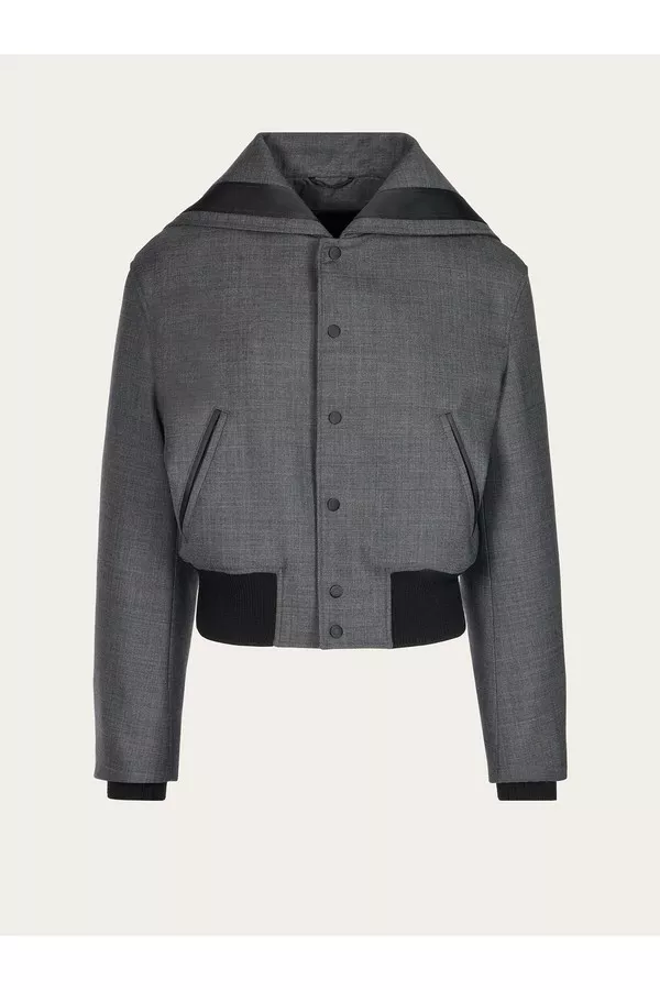Blouson With Mariner Collar by FERRAGAMO at ORCHARD MILE