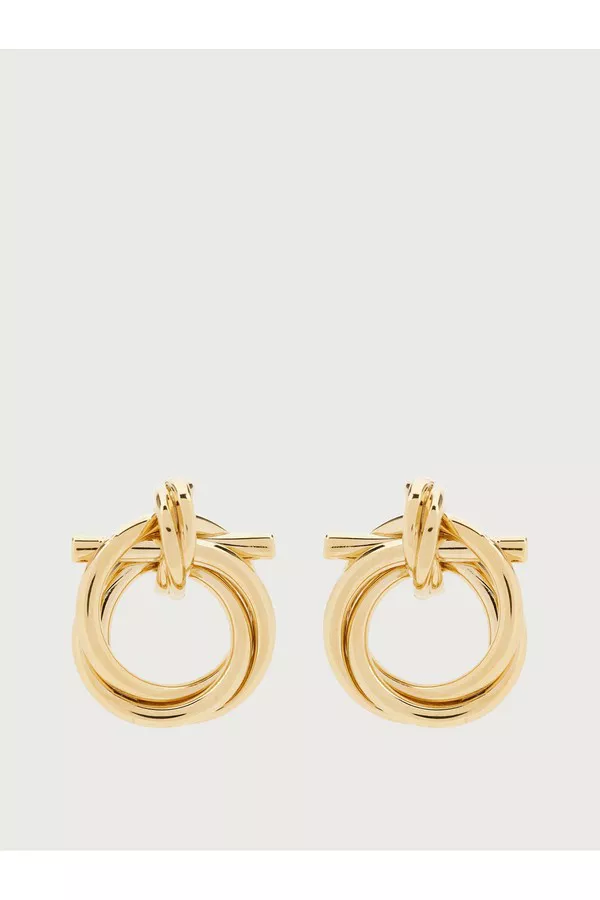 Gancini Earrings by FERRAGAMO at THE MILE