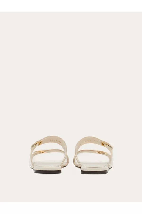 Gancini Ornament Slide by FERRAGAMO at THE MILE