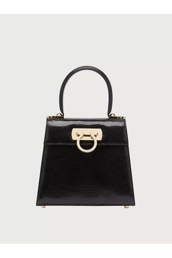 【送料&関税込】Ferragamo iconic S Handbag Iconic Top Handle (S) by FERRAGAMO at THE MILE