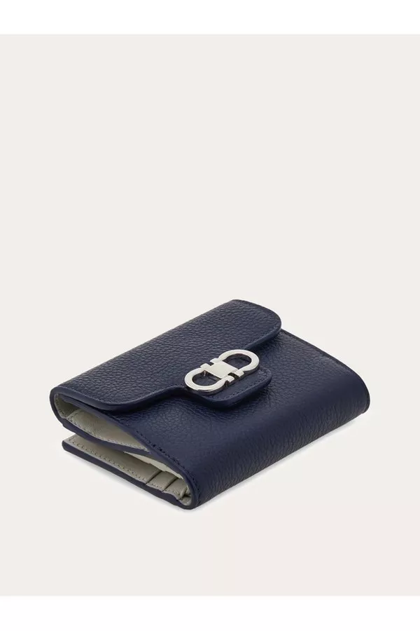 【SALVATORE FERRAGAMO】GANCINI COMPACT WALLET Gancini compact wallet - Women | Ferragamo