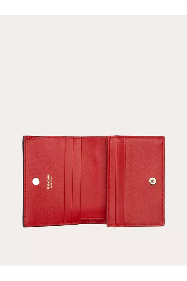 Gancini Compact Wallet by FERRAGAMO at THE MILE Gancini Compact Wallet by FERRAGAMO at THE MILE