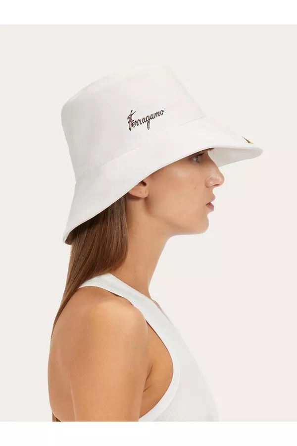 フェラガモ　バケットハット 楽天市場】SALVATORE FERRAGAMO フェラガモ バケットハット 56