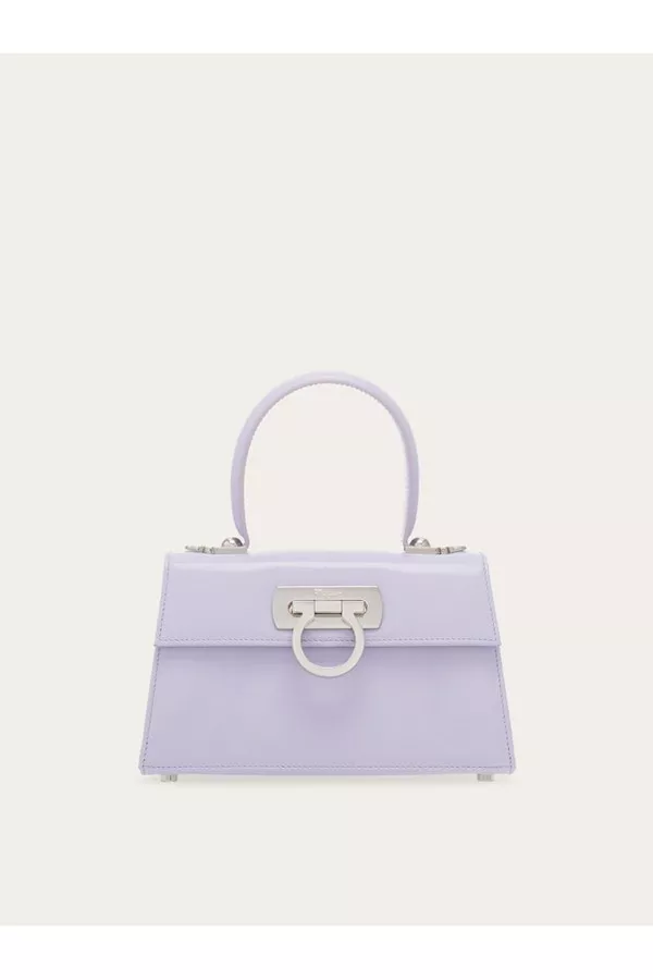 East-West Iconic Top Handle (S) by FERRAGAMO at THE MILE