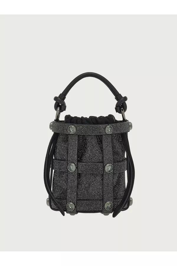 ■FERRAGAMO■ Cage Bag Black Gold 211488752649 211488752649S MUSINSA | SALVATORE FERRAGAMO Cage Bag - Black:Gold Plated