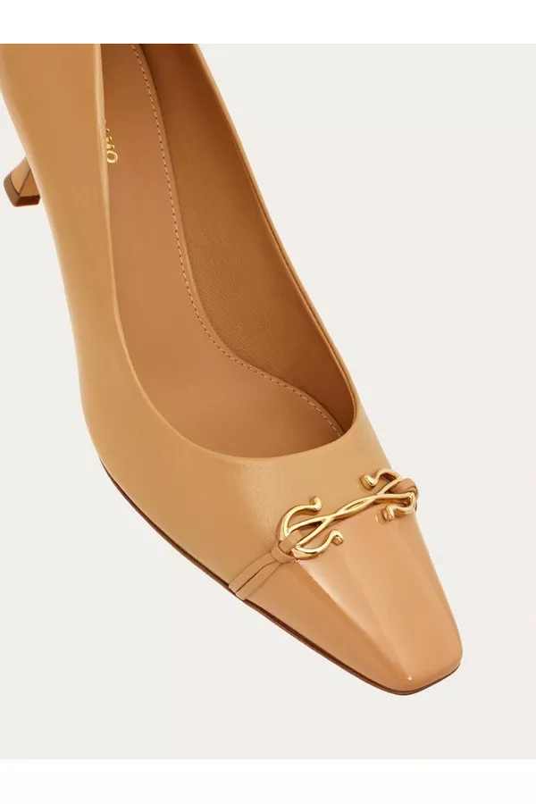 Gancini Ornament Pump by FERRAGAMO at ORCHARD MILE