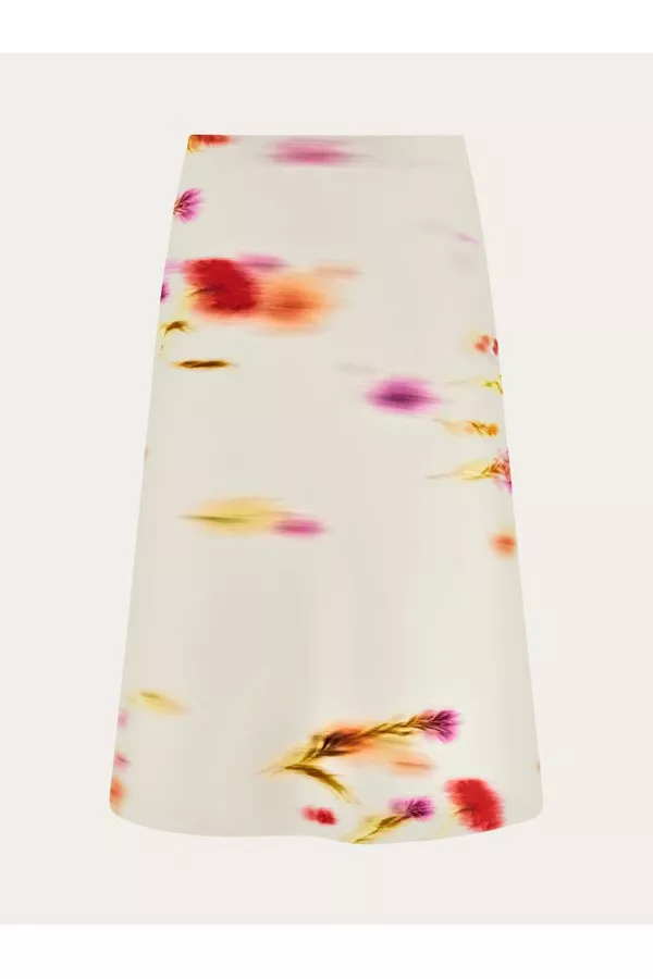 [Salvatore Ferragamo] ブロッサムプリントスカート Blossom Print Skirt by FERRAGAMO at THE MILE