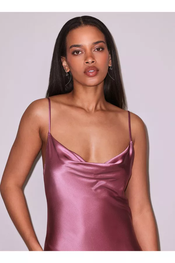 fleur du mal silk slip dress Fleur du Mal | Silk V Slip Dress | Pastel Lime