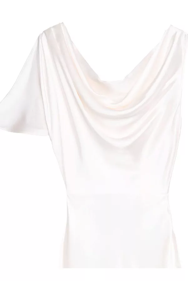 fleur du mal asymmetrical cowl dress Asymmetrical Cowl Dress by Fleur du Mal at THE MILE
