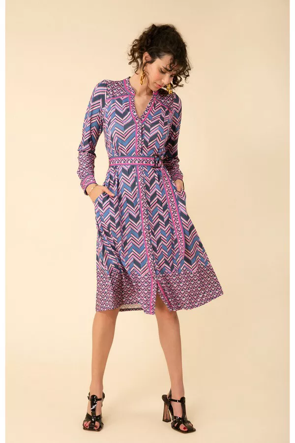 Margaux Jersey Midi Dress by Hale Bob at ORCHARD MILE