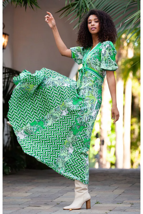 Fiona Maxi Dress by Hale Bob at THE MILE Fiona Maxi Dress by Hale Bob at THE MILE