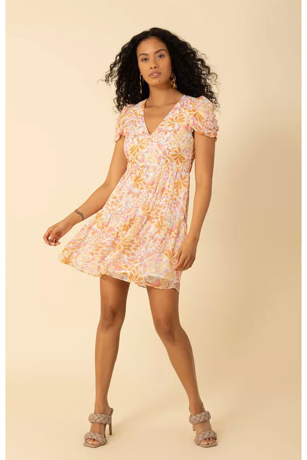 hale bob cocktail dresses Hale Bob Aspyn Silk Short Dress