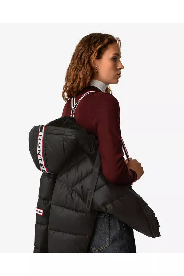 Women's Intrepid Insulated Webbing Short Puffer Jacket by Hunter
