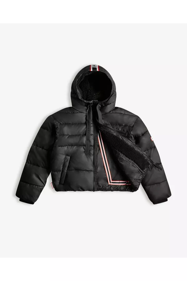 Women's Intrepid Insulated Webbing Short Puffer Jacket by Hunter