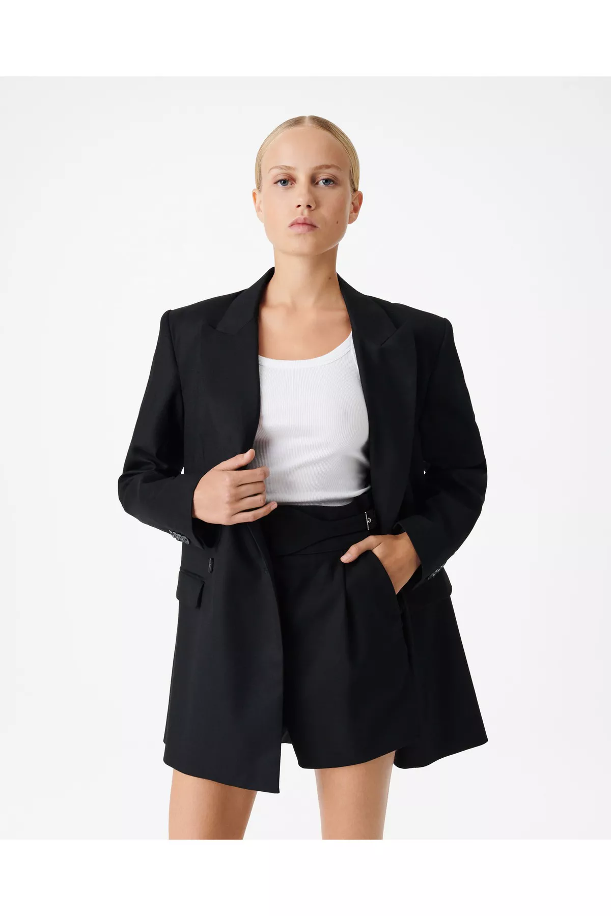 Acka middle tailored jacket camel Lvl6w-m60442649850 ファッション  