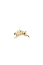 Lucky Rabbit Charm In Solid Gold by Jane Win at ORCHARD MILE