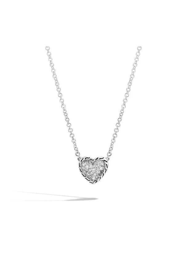 Classic Chain Heart Necklace by John Hardy at ORCHARD MILE