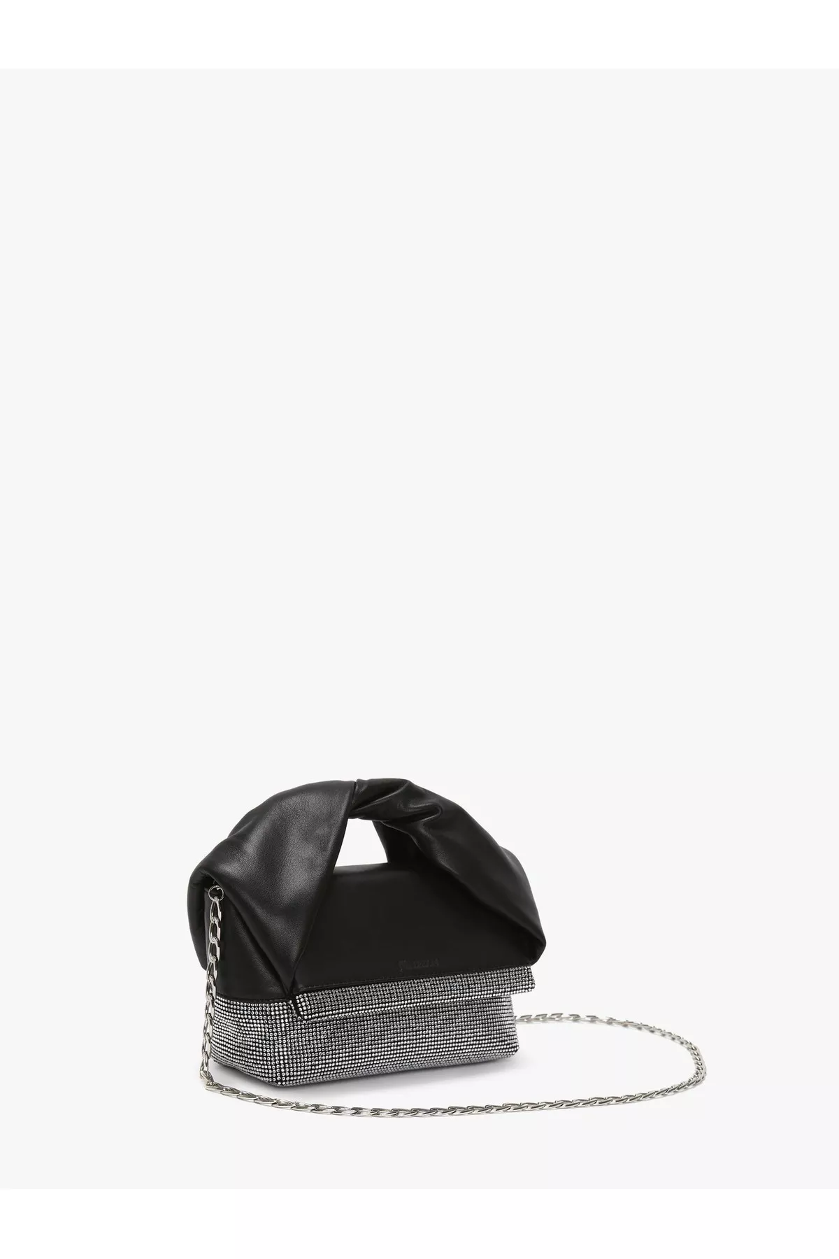 ＵＫクリサリス　オリジナル Medium Twister - Leather Top Handle Bag With Crystals by JW