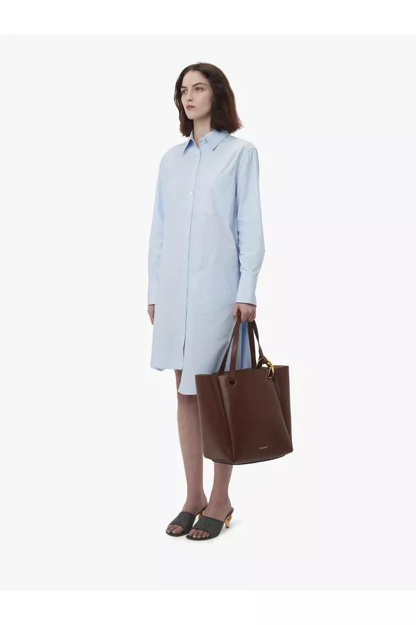 【関税込み】JW Anderson ブルー JWA Corner トートバッグ JW Anderson The JWA Corner Tote | Shopbop