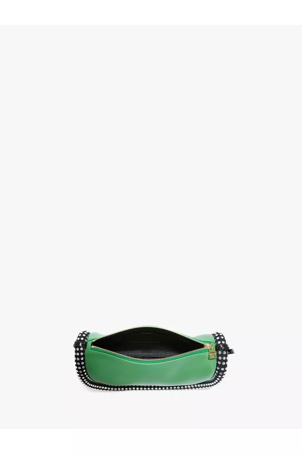 Bumper-15 Leather Shoulder Bag With Crystal by JW Anderson