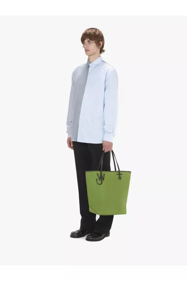 Tall Anchor Tote - Canvas Tote Bag by JW Anderson at THE MILE