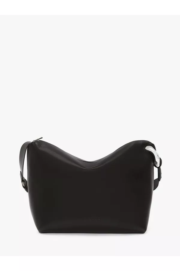 ショルダーバッグ・ポシェット The Jwa Corner Crossbody - J.W. Anderson - Leather - Black JW ANDERSON｜THE JWA CORNER CROSSBODY | Rakuten Fashion(楽天
