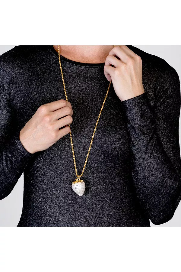 Strawberry Pendant by Kenneth Jay Lane at THE MILE
