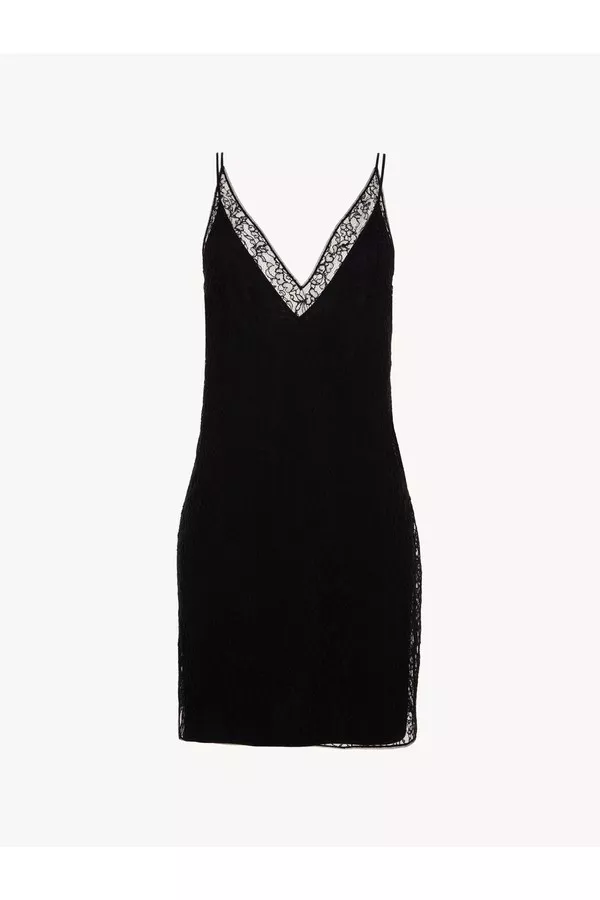 la perla black dress 1990s Black Jersey Dress main image 0