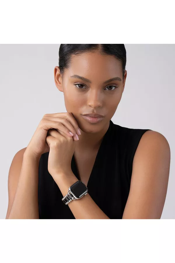 Smart Caviar Black Ceramic And Stainless Steel Watch