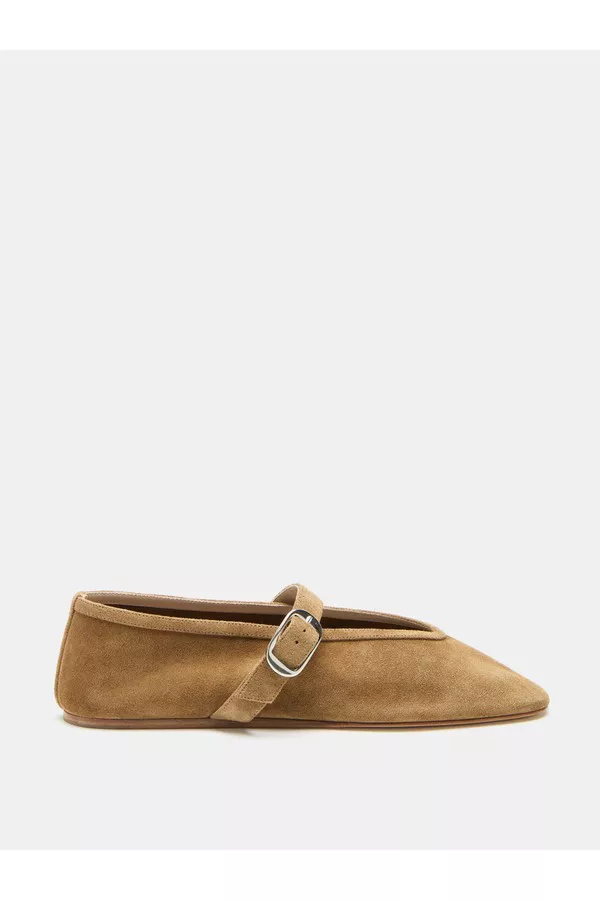 Stella Slipper / Taupe Suede by Le Monde Beryl at THE MILE