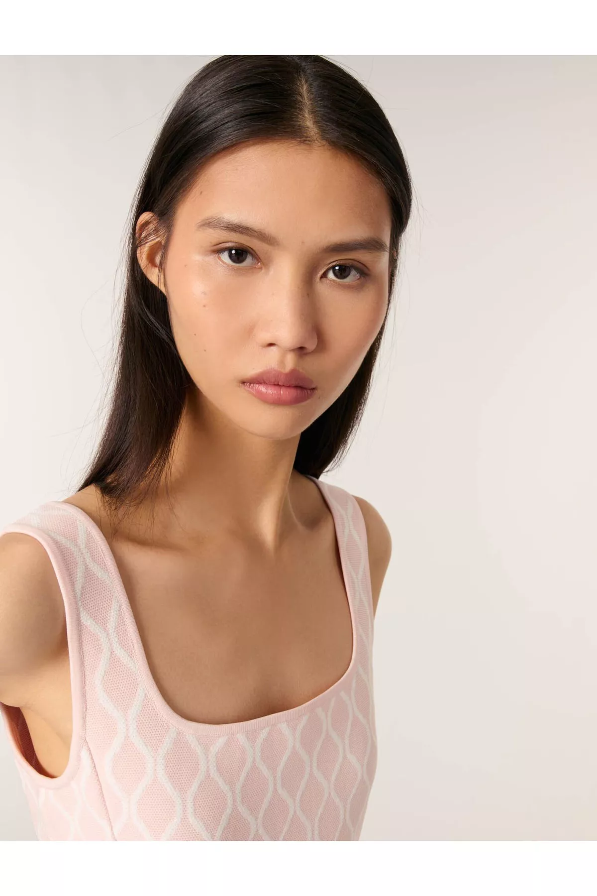 Mini Jacquard Knit Dress by Maje at THE MILE
