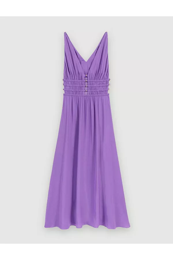 Satin Maxi Dress by Maje at THE MILE