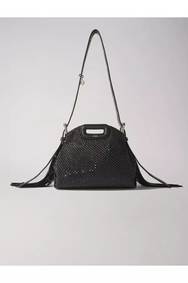 Miss M Mini Rhinestone Bag by Maje at THE MILE
