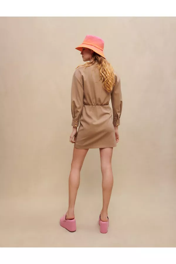 maje beige dress Maje
