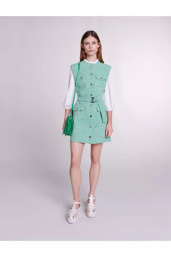 green maje dress Maje main image 1
