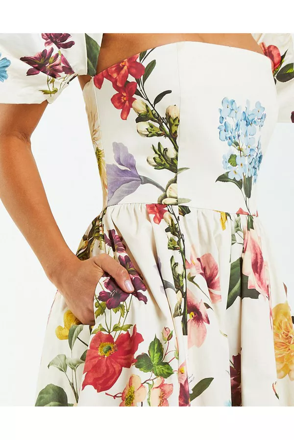 knee length dresses for ladies Odette Convertible™ Midi Dress – MESTIZA NEW YORK main image 0