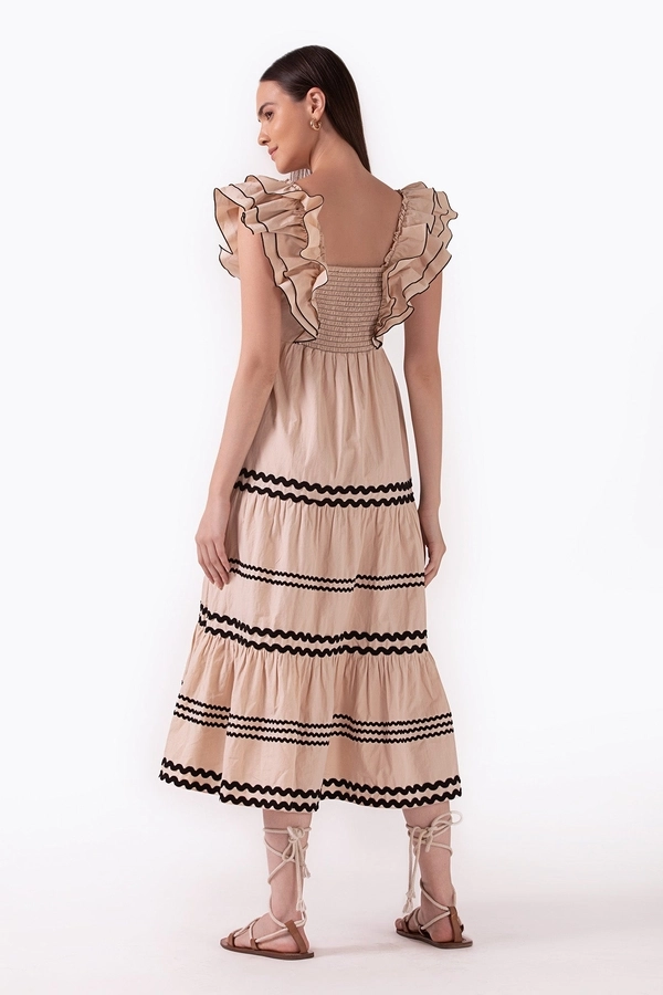 mock neck sleeveless midi dress MOCK NECK SLEEVELESS MIDI DRESS M