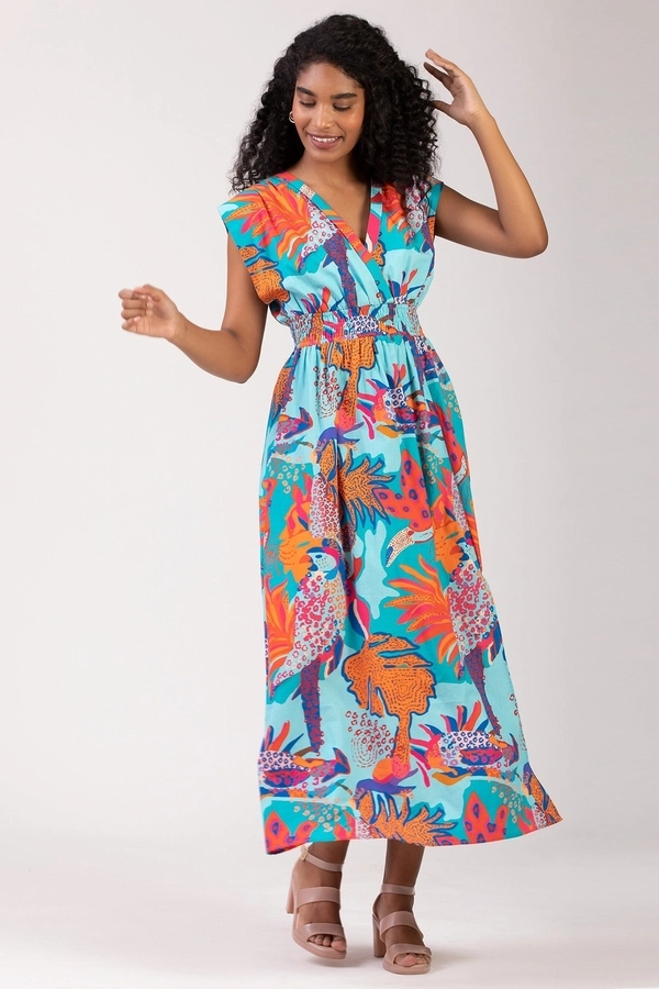 Iliana Maxi Dress by Celina Moon at THE MILE