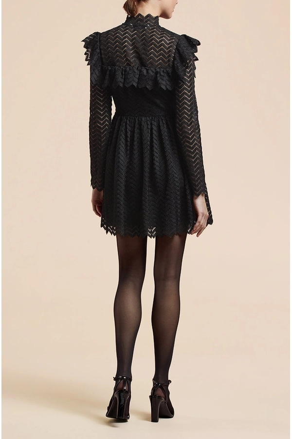 Chevron Lace Dress by REBECCA TAYLOR at THE MILE