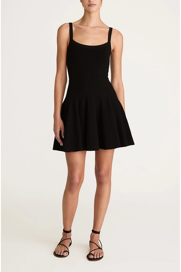 Ottoman Knit Mini Dress by REBECCA TAYLOR at THE MILE